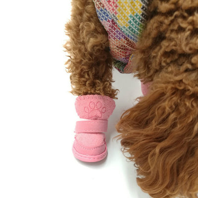 Botines para Perros de Piel de Cordero - Zapatos Cálidos para Nieve - Image 16