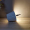 White with Tricolor Light Piece Inlaid Stripes