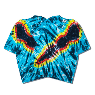 Camiseta Hip Hop Rayas Remolino Manga Corta - Image 25