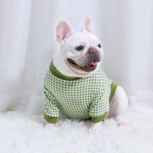 Suéter Acolchado de Cuadros para Perros - Abrigo Cálido Invierno y Otoño - Image 4