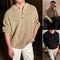 Suéter Grueso Liso para Hombre - Otoño Invierno
