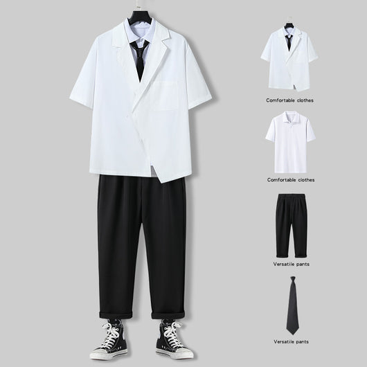 Blazer Casual de Verano para Hombre - Chaqueta Corta Ligera - Image 3