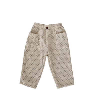 Pantalones de Pana Estampados Sueltos y Cómodos - Image 5