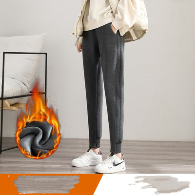 Pantalón Holgado de Terciopelo para Mujer Talla Plus - Image 40