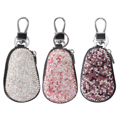 Funda para Llaves de Auto en Cuero con Detalles de Strass - Image 7