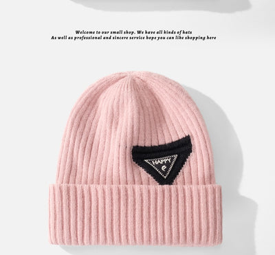 Gorro de Punto Grueso con Pelaje de Conejo - Juego Completo - Image 18