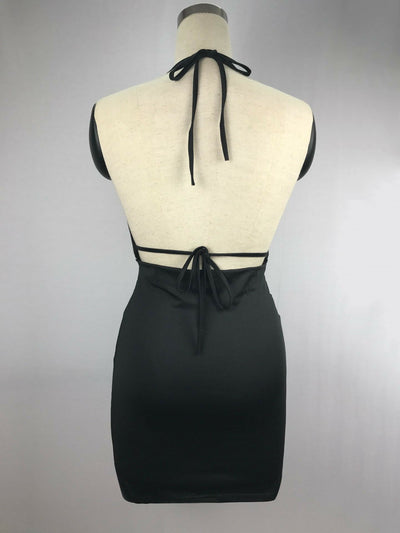 Vestido Backless con Tirantes Suspender para Mujer - Image 15