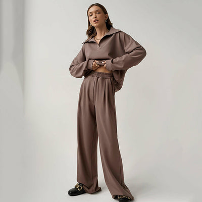 Traje Casual Francés con Cintura Alta y Pantalón - Elegancia Sofisticada - Image 15
