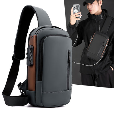 Bolso Cruzado Antirrobo para Motociclista - Pecho Casual Outdoor - Image 3