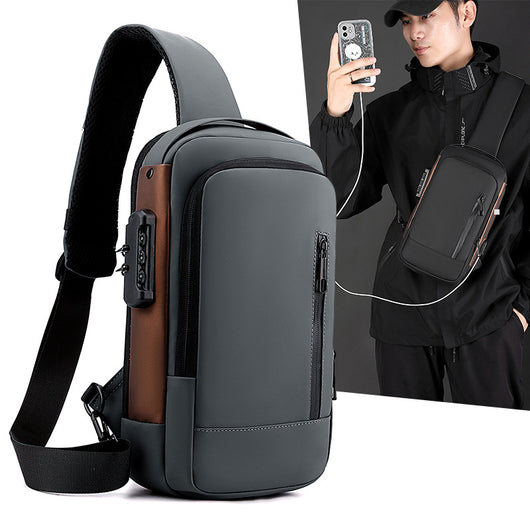 Bolso Cruzado Antirrobo para Motociclista - Pecho Casual Outdoor - Image 3