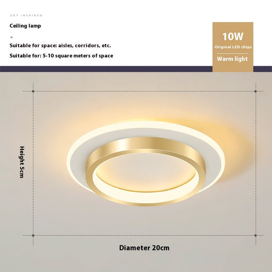 Lámpara de Techo LED Nórdica para Pasillos y Entradas - Image 27
