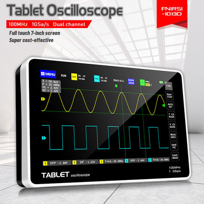 Osciloscopio Digital Fnirsi 1013d Dual Channel con Pantalla Táctil - Image 9