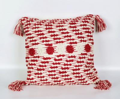 Funda de Cojín Nórdico Minimalista de Algodón con Borlas - Image 9