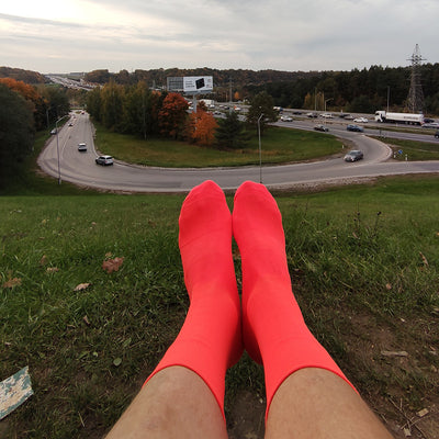 Calcetines Deportivos de Ciclismo Transpirables y Absorbentes de Humedad - Image 3