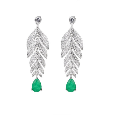 Aretes Grandes Gota de Agua Retro con Colores Degradados - Image 12