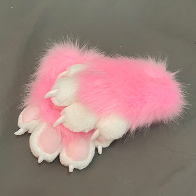 Guantes Peluche Garras de Gato Coloridos y Adorables - Image 16