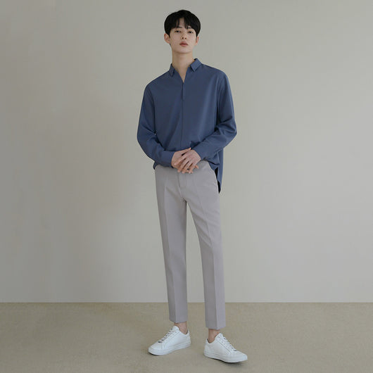 Camisa Ejecutiva de Manga Larga sin Planchado - Image 9