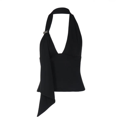 Camiseta Halter Calada Elegante para Mujer - Image 14