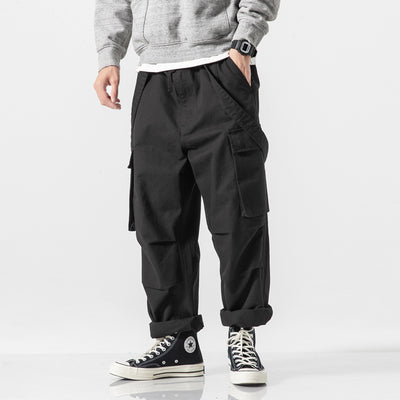 Pantalones Overol con Tirantes Estilo Americano para Hombre - Image 6