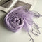 Lightweight Linen Scarf in Pastel Colors - Sun Protection for Travel