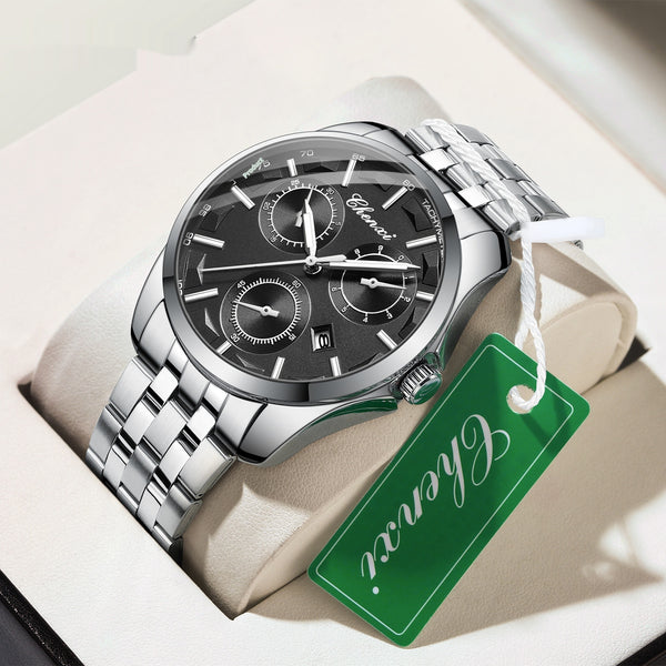 Reloj Empresarial para Hombre con Esfera Luminosa