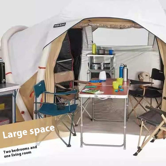 Tienda de Campaña Inflable Impermeable para Camping - Image 9