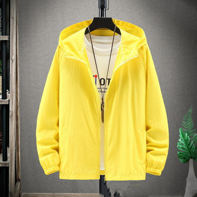 Chaqueta Cortaviento Deportiva con Protección UV para Hombre - Image 8