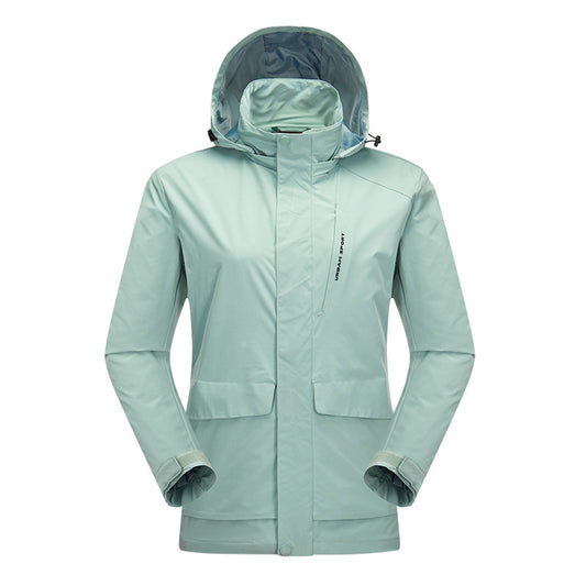 Chaqueta Deportiva Oversized con Capucha Desmontable para Hombre