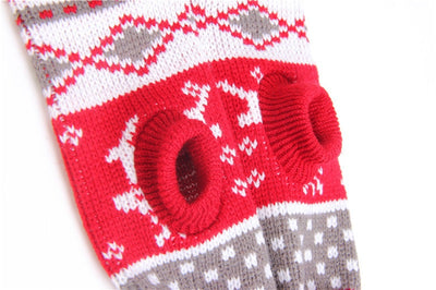 Suéter Navideño Cuello Alto para Mascotas - Diseño Tejido Festivo - Image 17