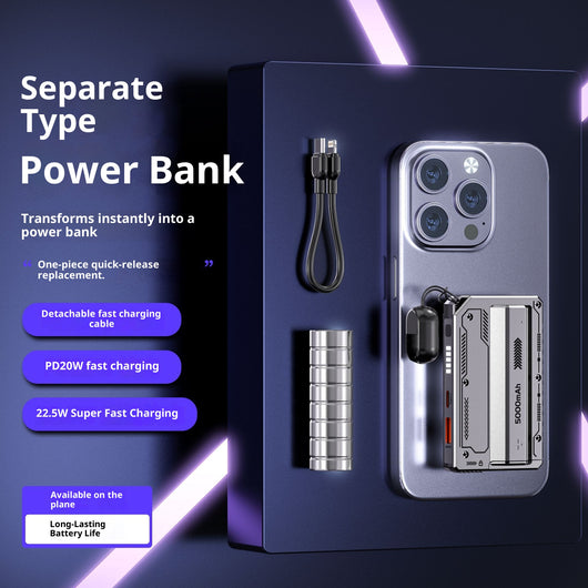 Batería Portátil Modular Compacta con Separación Elástica - Image 3