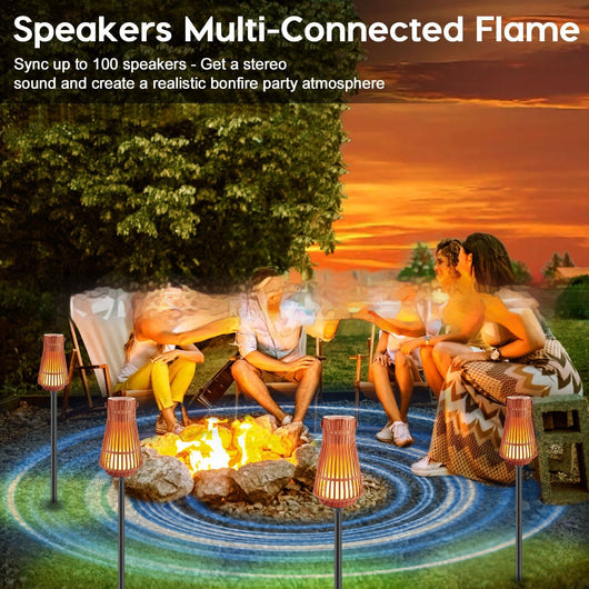 Parlante Bluetooth con Luz LED Portátil para Camping - Image 8