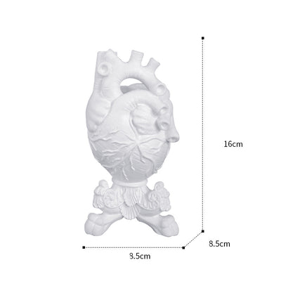 Jarrón Decorativo en Forma de Corazón para Arreglos Florales - Image 12