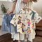 Camisa Infantil Verano Estilo Coreano