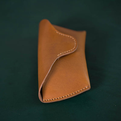Estuche para Lentes de Cuero Fog Wax Costura Manual - Image 23
