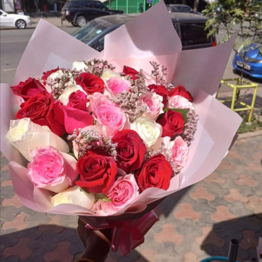 Ramo de Rosas para San Valentín - Regalo Perfecto para tu Novia