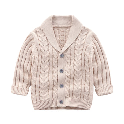 Cardigan Tejido Simple para Bebé - Abrigo Suave y Cómodo - Image 8