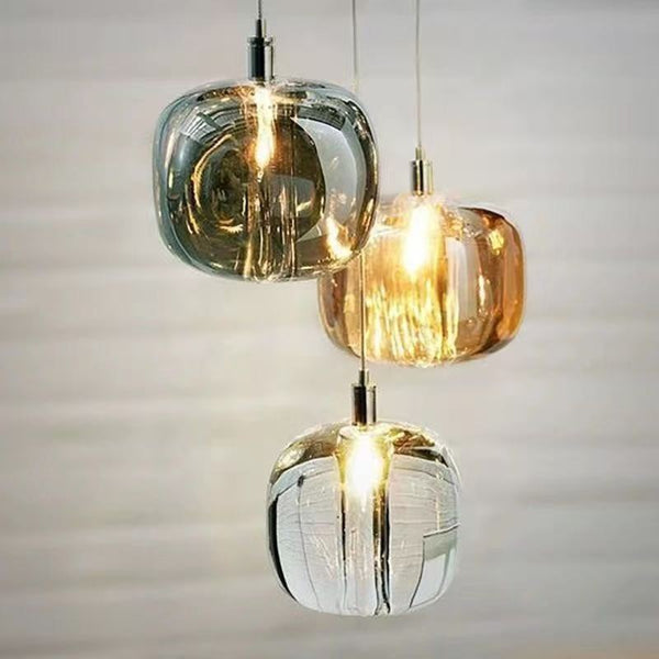 Lámpara de Araña Diseñador Cristal Moderno para Espacios Creativos