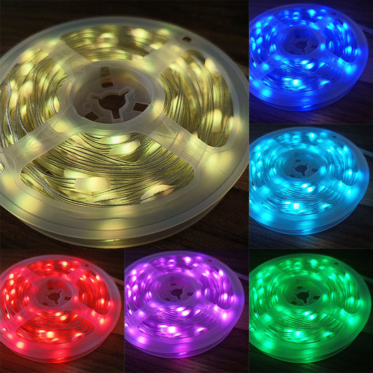 Guirnalda LED Multicolor con Múltiples Modos de Iluminación para Fiestas y Celebraciones - Image 6