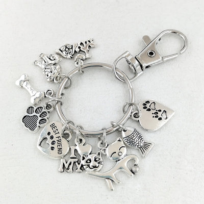 Llavero Mascota con Diseños de Huesos, Peces y Patitas - Accesor Perfecto para Amigos Peludos - Image 7