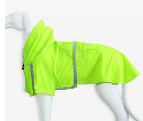 Poncho Impermeable Reflectante para Perros Grandes - Protección Total en Lluvia - Image 10