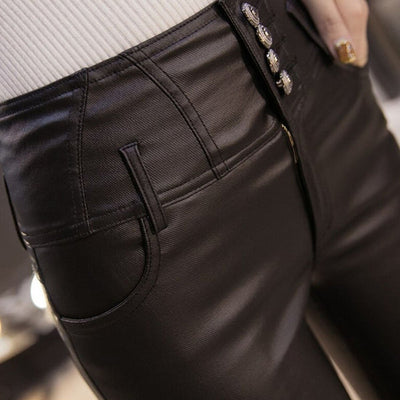 Pantalones Ajustados de Talle Alto para Uso Diario - Image 12