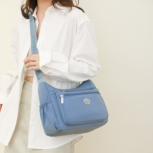 Bolso Bandolera de Lona Nylon para Mujer