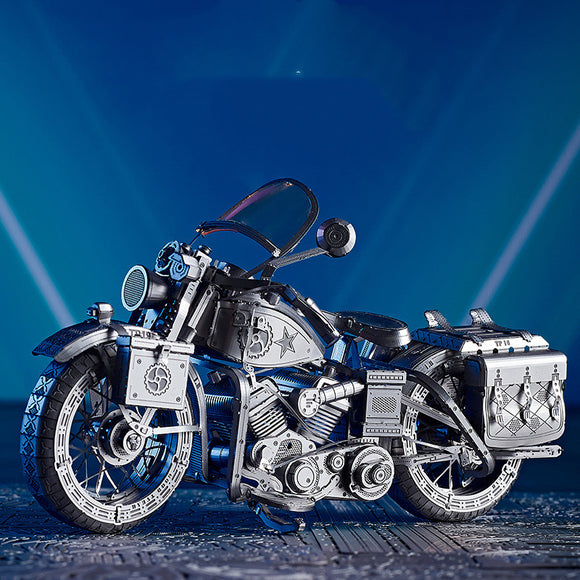 Rompecabezas 3D de Metal Motocicleta - Juguete Antiestres
