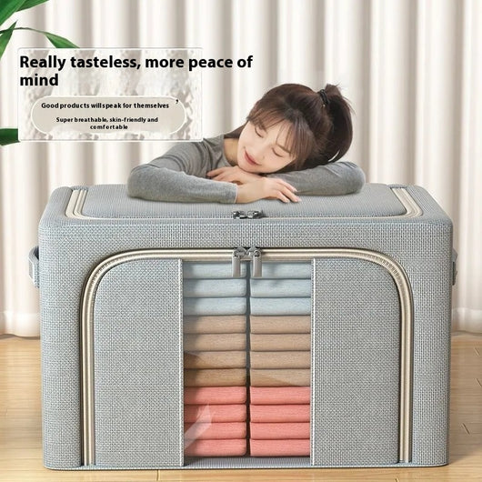 Caja Organizadora de Tela Oxford para Ropa y Almacenamiento - Image 3