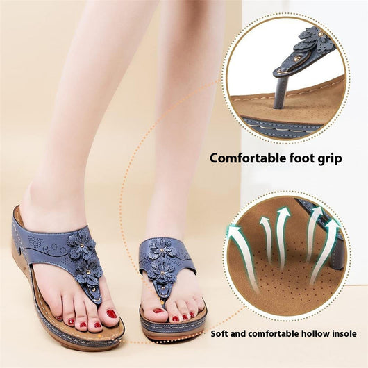 Pantuflas Tipo Chanclas con Plataforma Gruesa y Tacón Alto Antideslizantes - Image 38