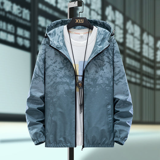 Chaqueta Hoodie Casual Ligera para Primavera y Otoño - Estilo Juvenil Moderno - Image 10