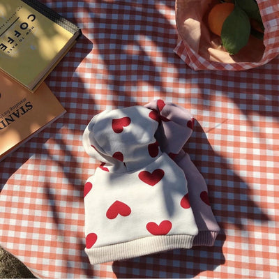 Suéter Cálido para Mascota con Estampado de Amor - Image 4