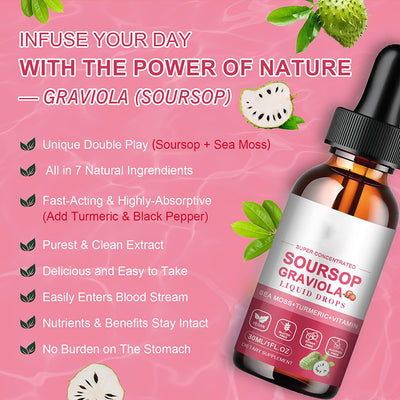 Gotas de Hoja de Guanábana 30ml - Extracto Natural Premium - Image 12