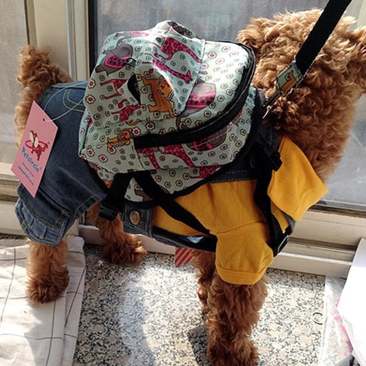 Mochila Portadora para Perro con Correa Integrada - Image 13