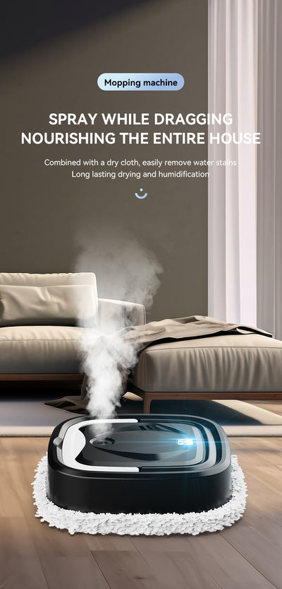 Máquina Barredora Inteligente 2 en 1 con Humidificación y Trapeado - Image 9
